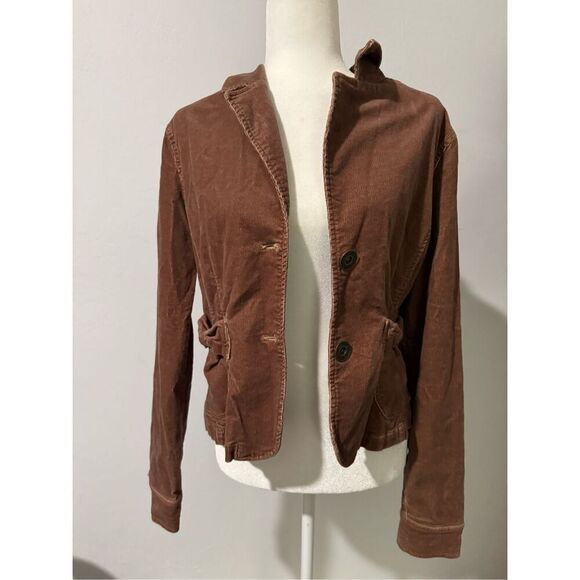 Plugg brown corduroy jacket L - Picture 1 of 5